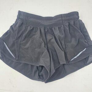 Lululemon Hotty Hot Short II 2.5" Inseam Women's Black Size 4